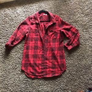 Plaid Button Up